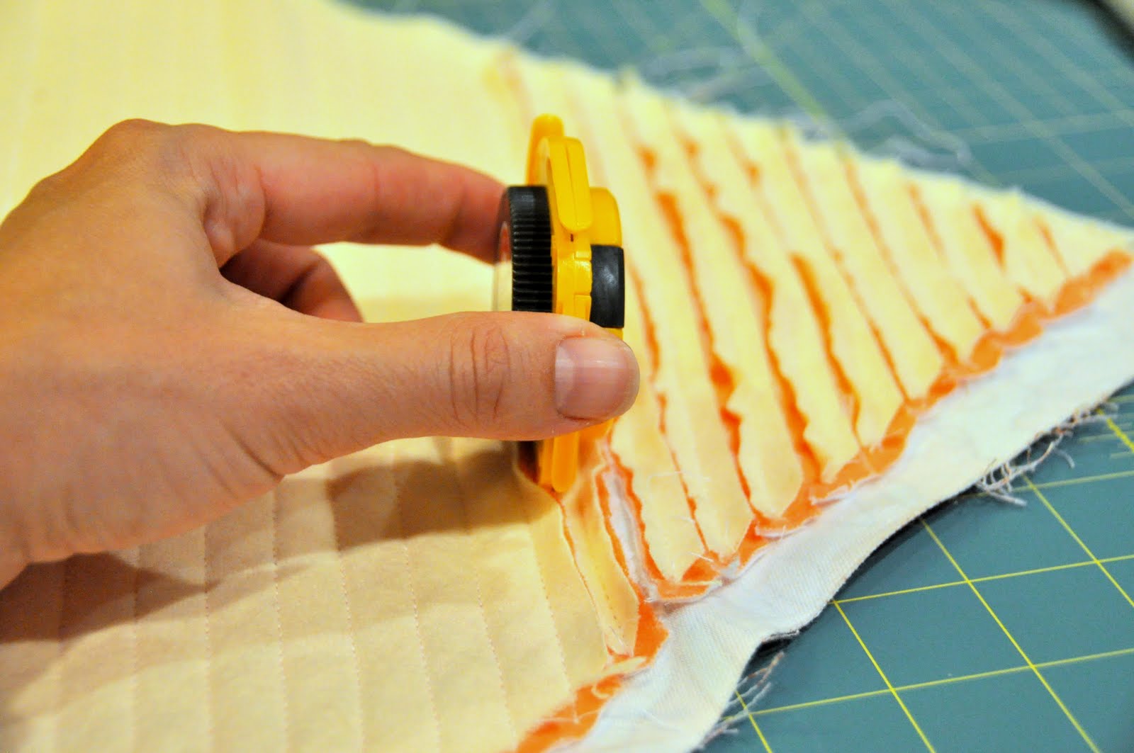 Aesthetic Nest Sewing Heirloom Cut Chenille Baby Blanket