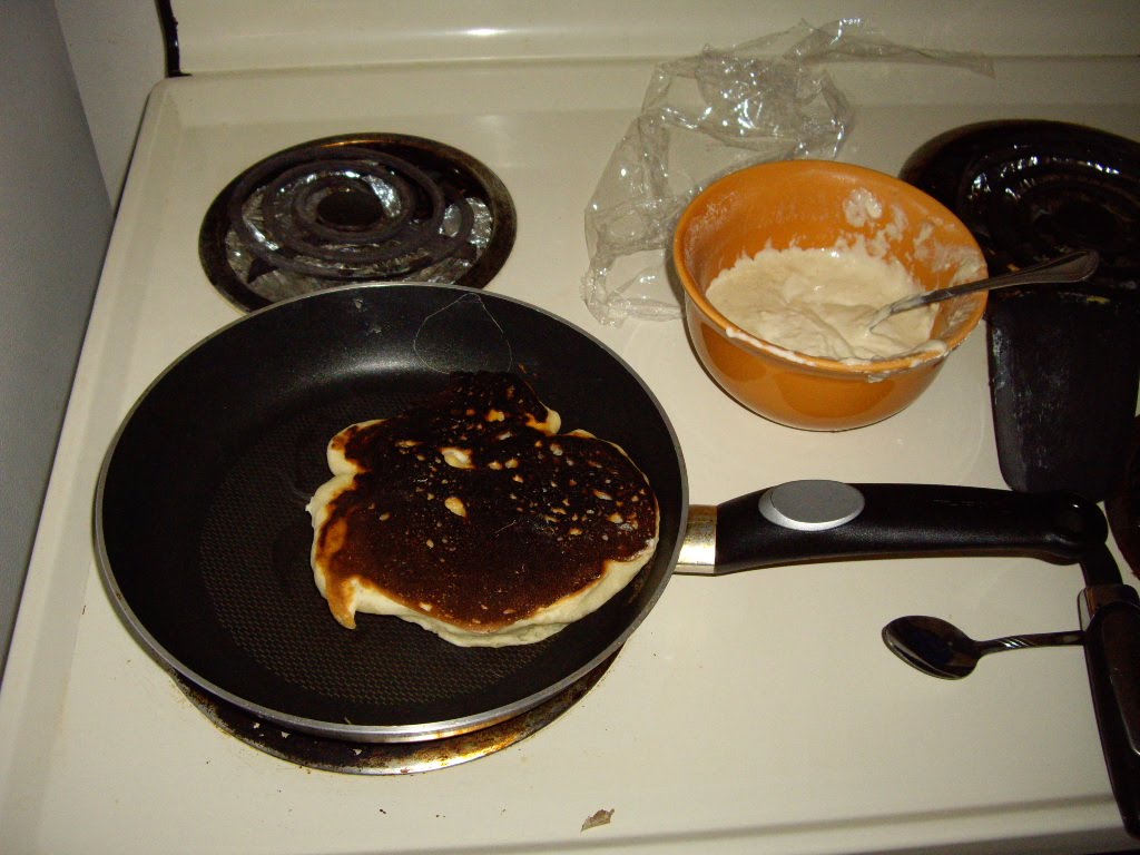 The Phantom Zephyr's Invisible Blog! In Which Burnt Pancakes are