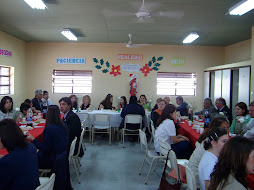 Recepción a los invitados al acto de clausura-2008