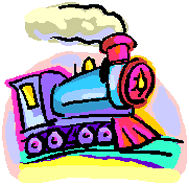 Cartoon Express Train