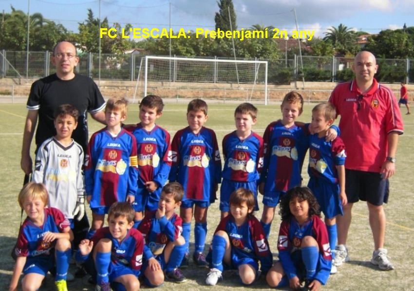 FC L'Escala 2003: Prebenjamí 2n any (Temp. 2010-11)