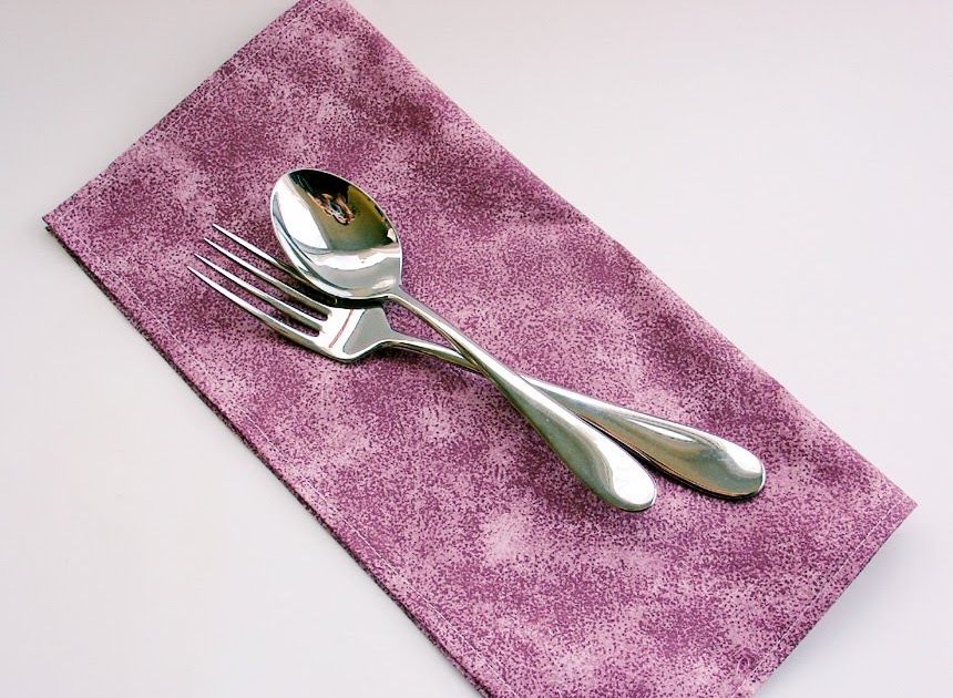 Glass Beach Tutorial Hemming Cloth Napkins