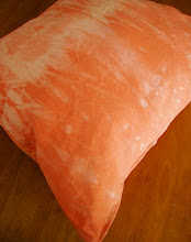 Coral Tye Dye Lounging Pillow