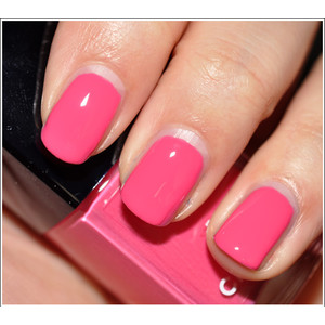 I'll wear this nail polish with a black linen sheath and Chanel sunglasses