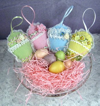 ~ Felt Easter Eggs ~
