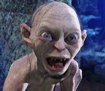 the lord of the rings the return of the king super poseable gollum