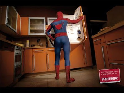 Premiere “Spiderman” Advertisement