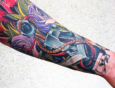 Designcustom Tattoo Online Free on Sea Themed Sleeve