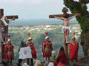 Jesus dies in the Cross
