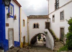 Obidos the white walled town