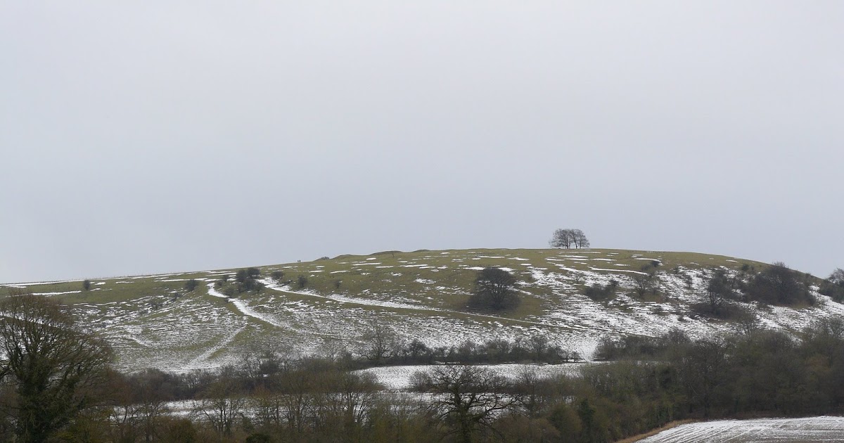 Walking in the country Burghclere and Ladle Hill