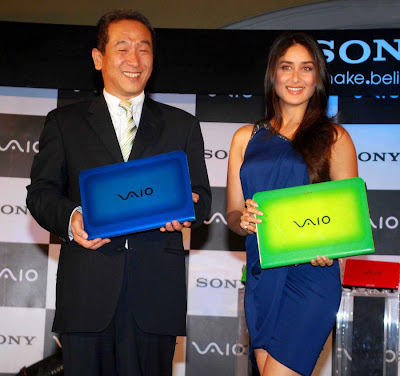 Kareena Kapoor launches the latest Sony Vaio