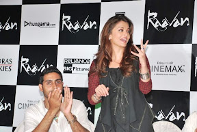 Aishwarya Rai and Abhishek Bachchan Ravaan promo