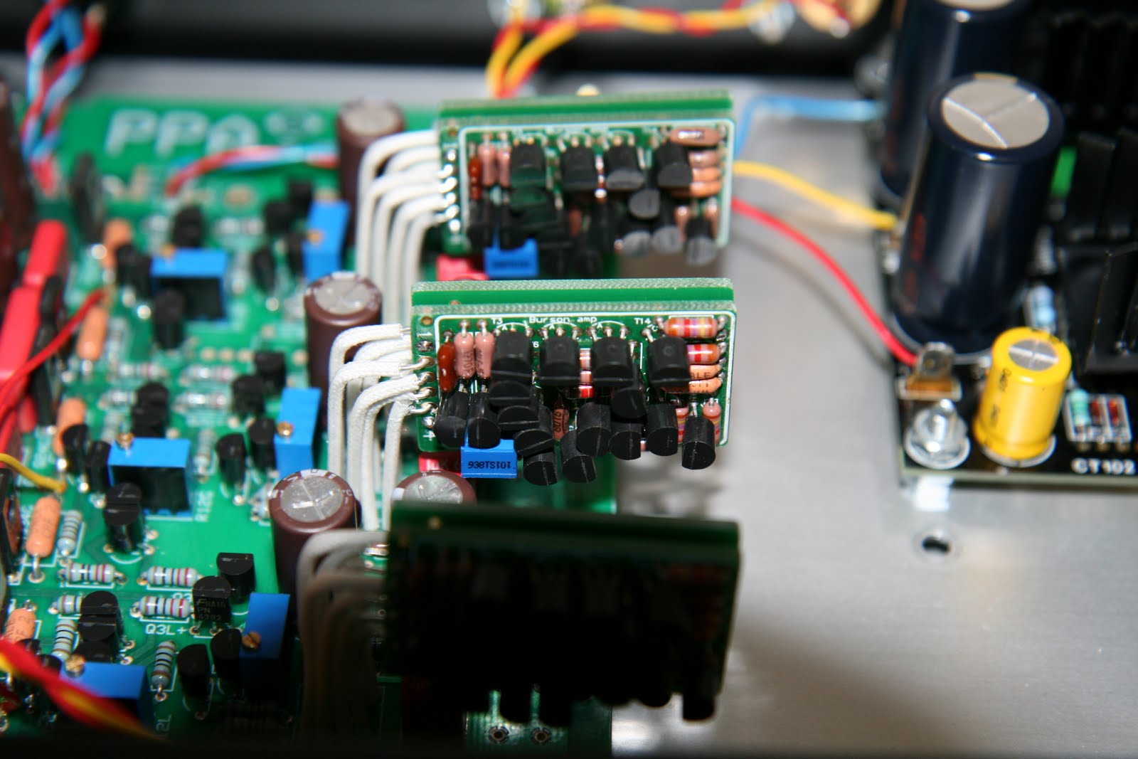 Hi end DIY Headphone Amp with Burson HD Audio Opamp Burson Audio