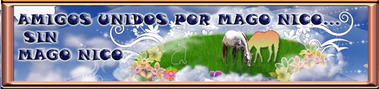 AMIGOS UNIDOS POR MAGO NICO... SIN MAGO NICO