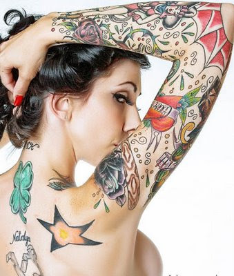 best tattoo art wiht hot celebrity