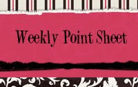 Weekly Point Sheet