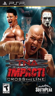 Baixar TNA Impact Cross The Line PSP Download TNA Impact Cross The Line PSP