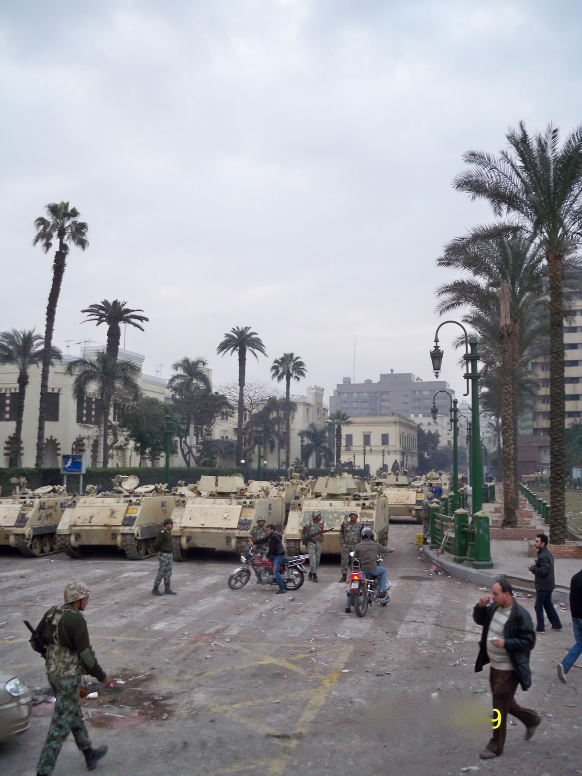 Egypt Army Protesters