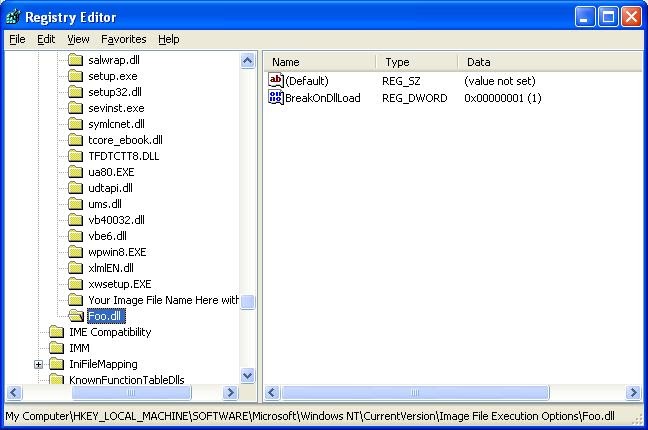 ZeroMemory: Break application on dll Load
