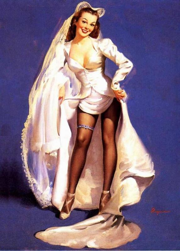 very first wedding dress! Pin Up Wedding Gown. very first wedding dress!