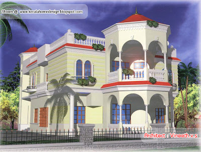 Designhome on Designs By Vineeth V S   Kerala Home Design   Architecture House Plans