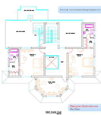 Design House Plan on Kumar  Abu Dhabi   Kerala Home Design   Architecture House Plans