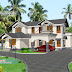 Kerala Home plan and elevation - 2850 Sq ft