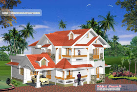 Home plan and elevation -2367 Sq. Ft Home plan and elevation -2367 Sq. Ft