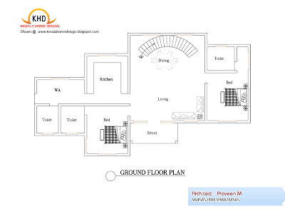 Home plan and elevation - 2906 Square Feet