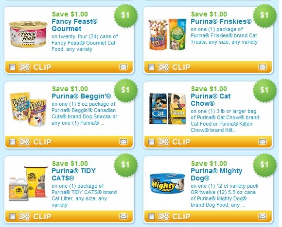 Hot New Printable Pet Coupons