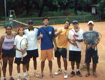 Prof. Marinho e seus alunos.