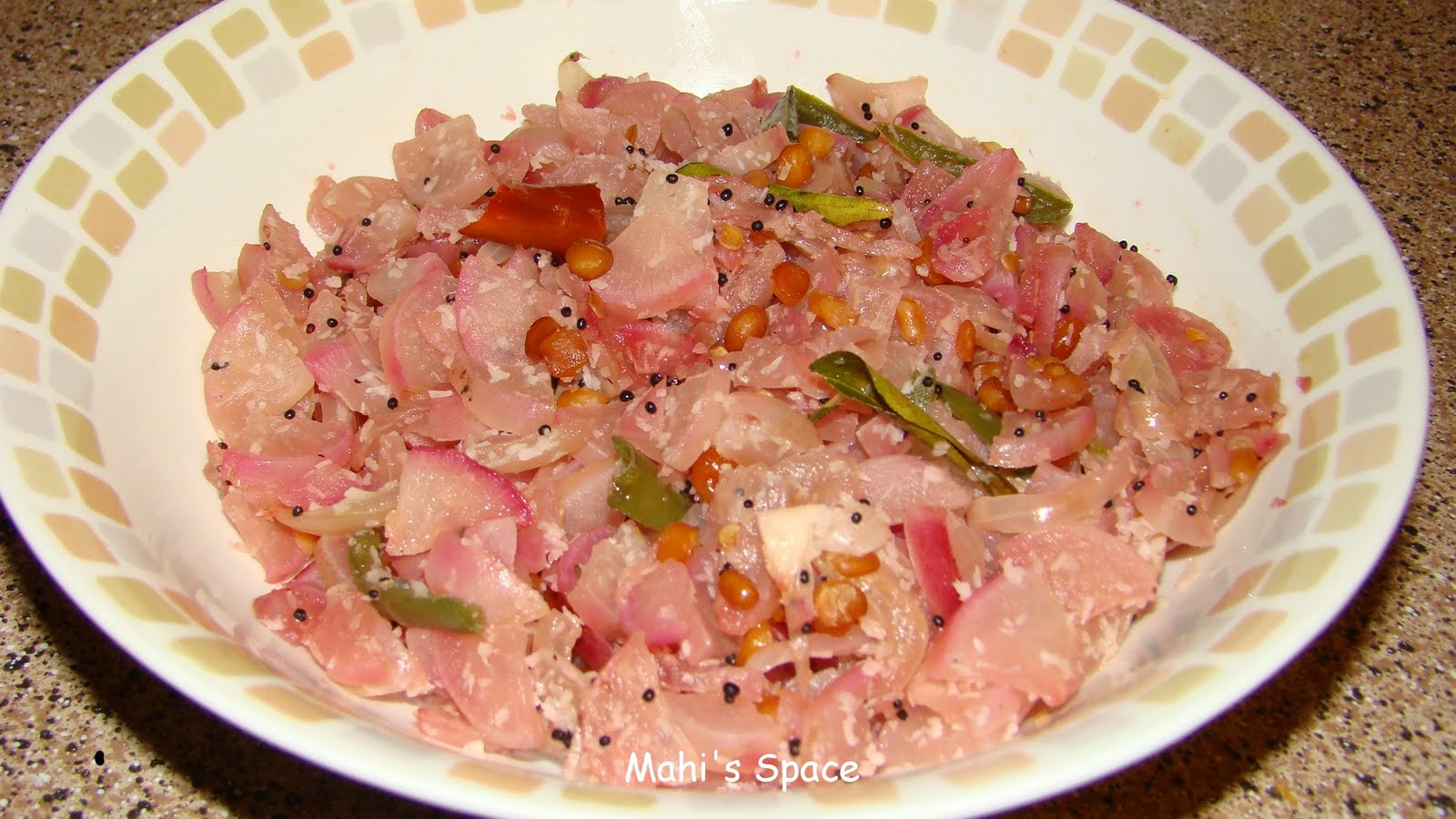 Radish Poriyal/Mullangi Poriyal Mahi's Kitchen