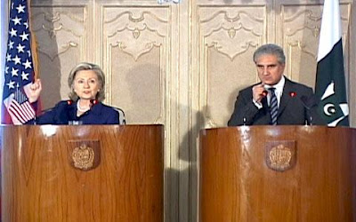 Hillary Clinton and Shah Memood Qureshi