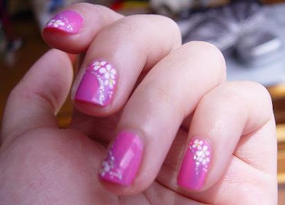 Labels: pink nail art designs
