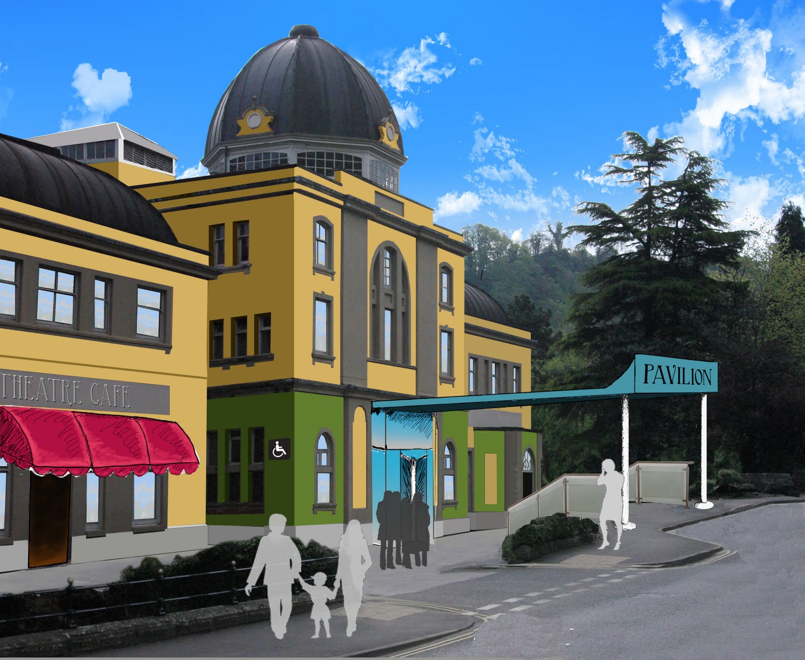 Saving The Grand Pavilion, Matlock Bath The Pavilion Plans Part 1