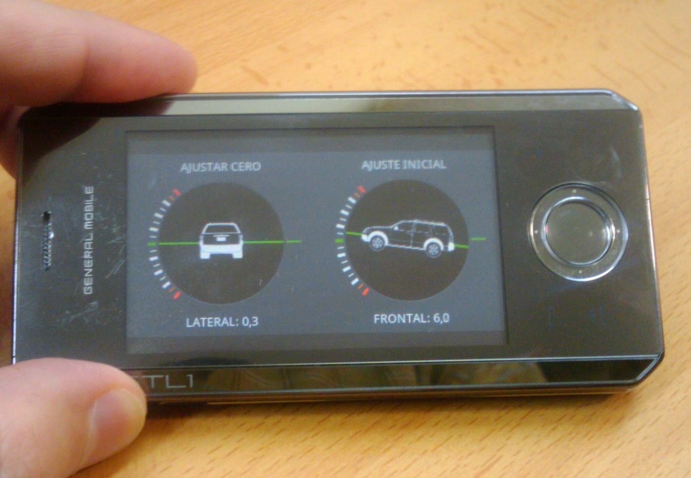 netpatia Android Tilt meter for vehicles