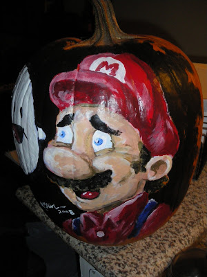 Royal Artist: Mario Pumpkin Painting (PART I)