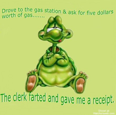 The Funny Side of the Price of Gas