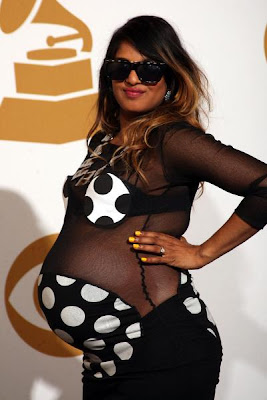 M.I.A. at 51st Grammy Awards