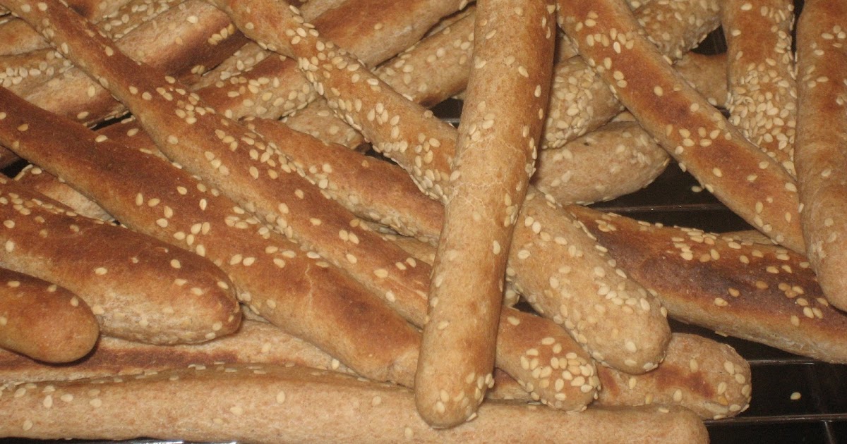 Vegetarian Food and Health Easy whole wheat bread sticks from toaster oven