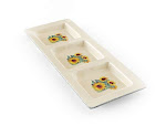 Sunflower 3-Section Tray