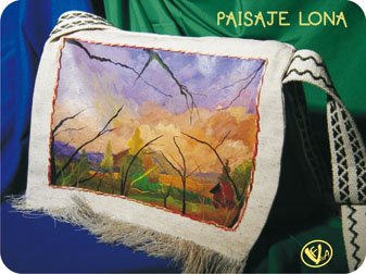 Paisaje en lona