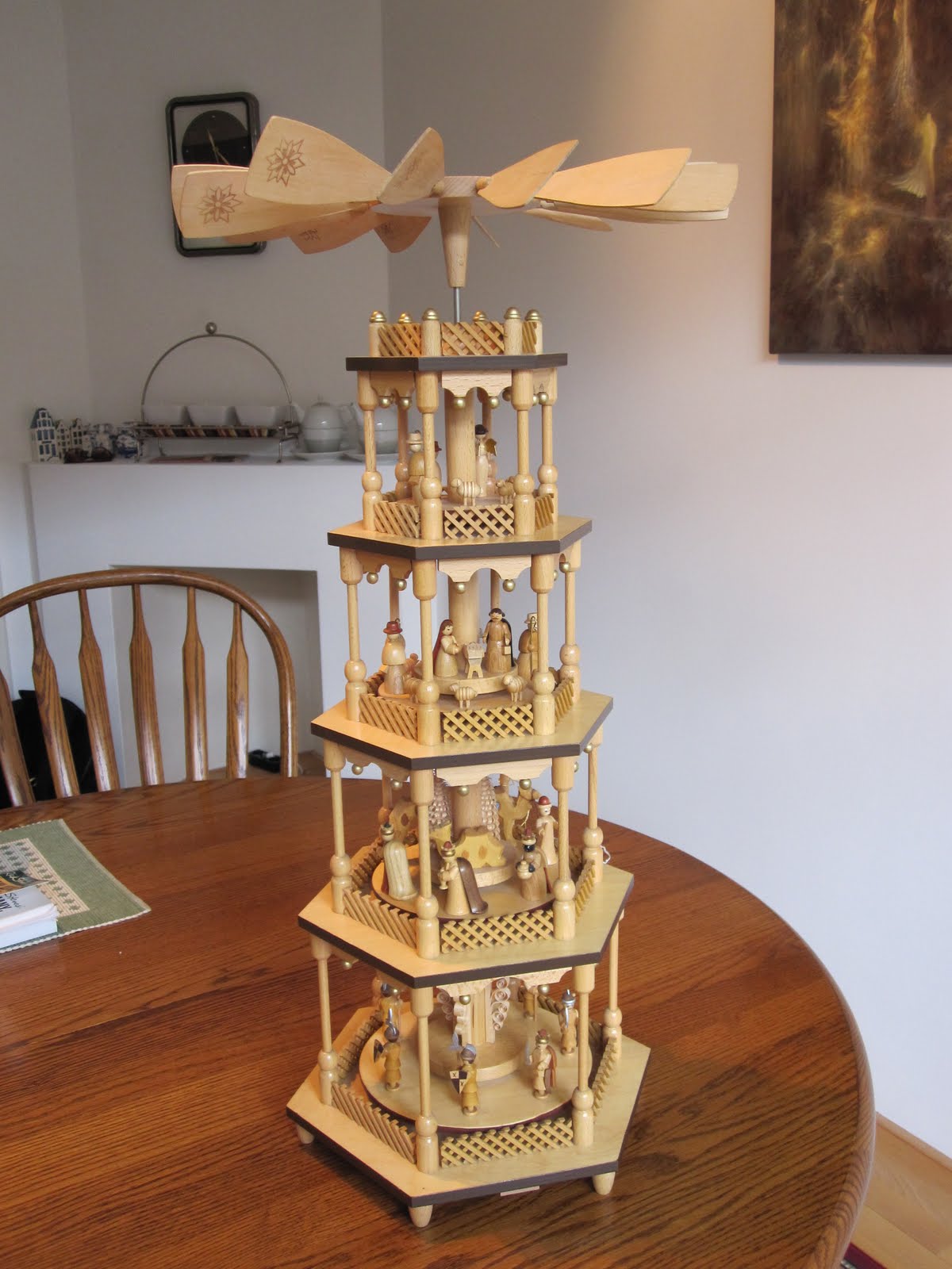 Karen's Travels Christmas Pyramid