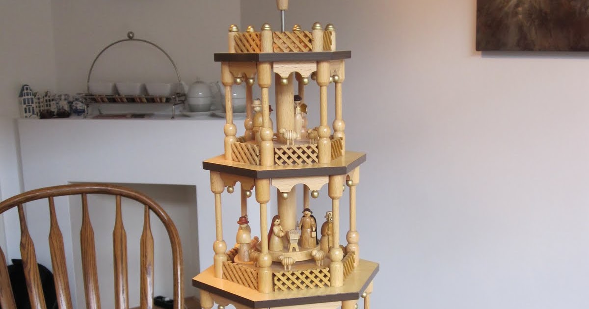 Karen's Travels Christmas Pyramid