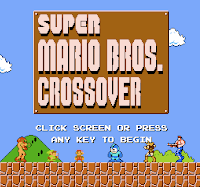 Jeu Vidéo - Super Mario Bros Crossover