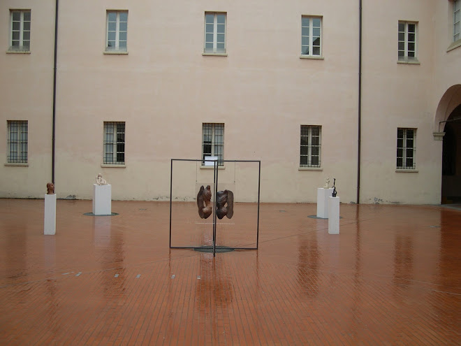 Mostra personale cortile interno Comune San Lazzaro di Savena (Bo)