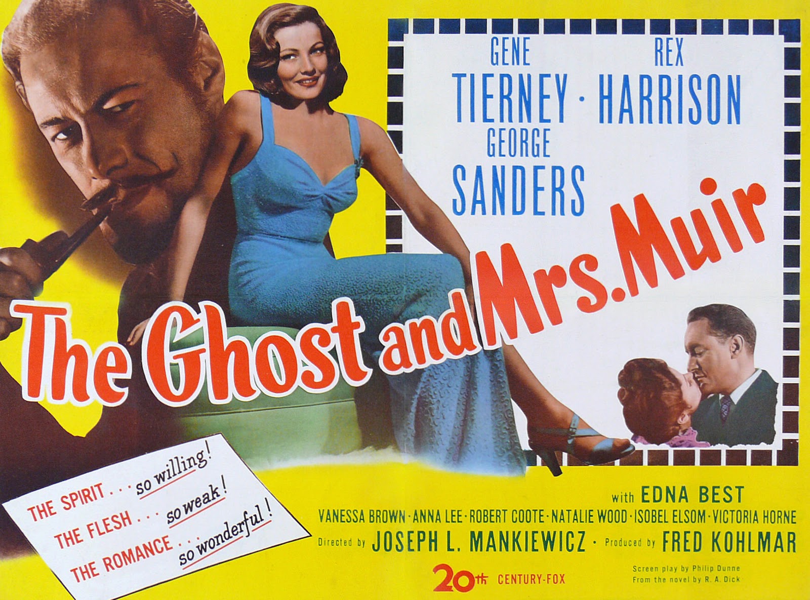 Image result for THE GHOST AND MRS MUIR 1947 movie