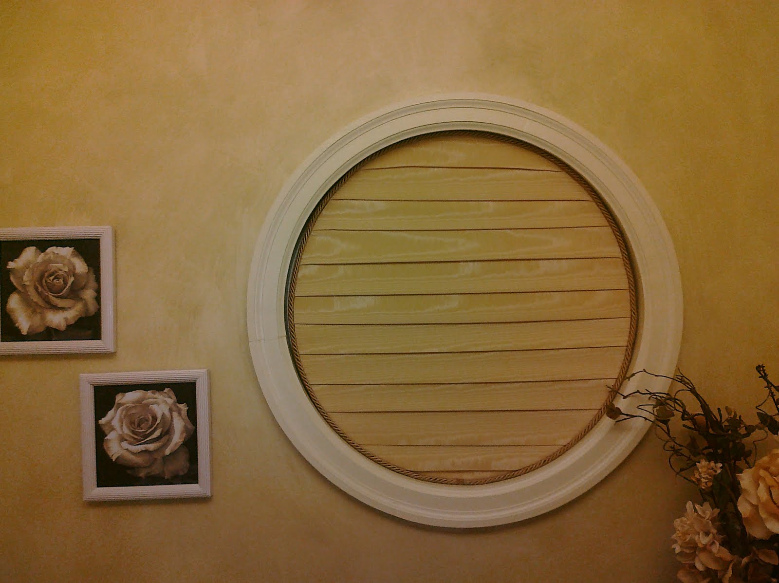 I Do Designs Round Window Covering