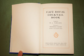 Vintage Cocktail Books Cafe Royal Cocktail Book Tarling 1937 To Swap Exchange